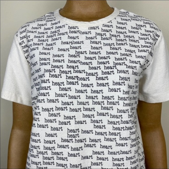 Make It Good Organic Heart Printed Shirt Med - Picture 3 of 11